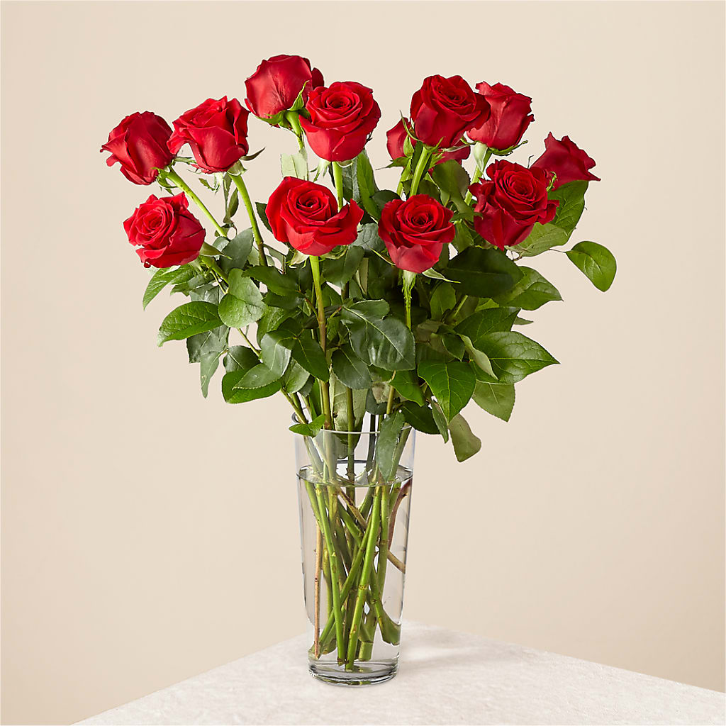 Long Stem Red Rose Bouquet – My Sisters Garden, Higginsville MO