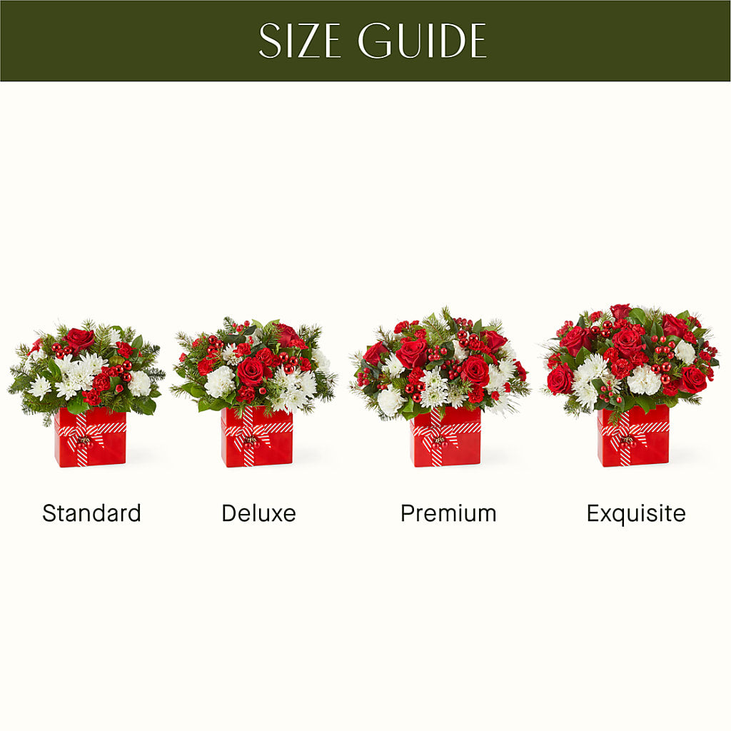 Presents Under the Tree Bouquet – My Sisters Garden, Higginsville MO