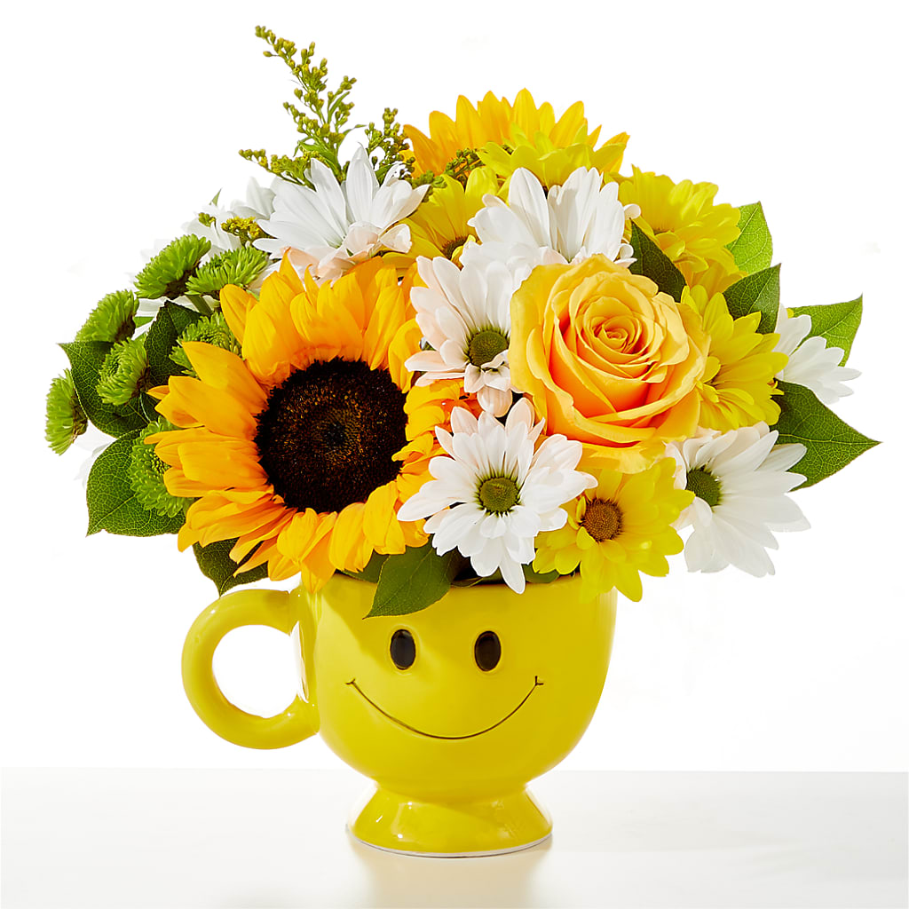 Be Happy Bouquet – My Sisters Garden, Higginsville MO
