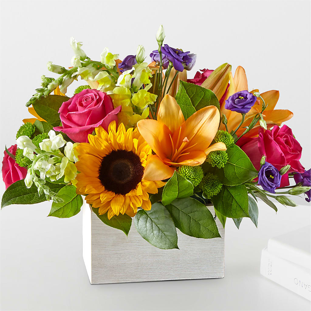 Best Day Box Bouquet – My Sisters Garden, Higginsville MO