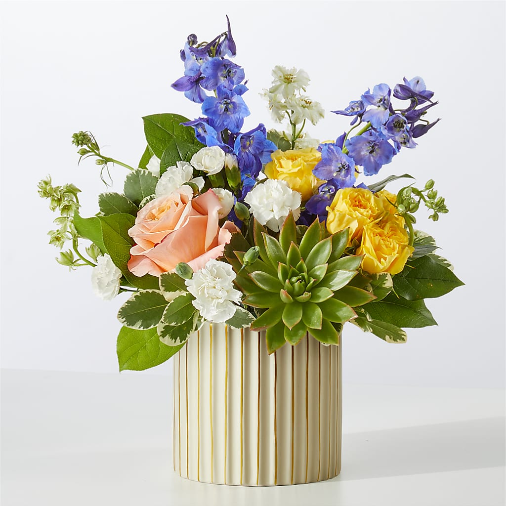 Cobalt Reverie Bouquet – My Sisters Garden, Higginsville MO