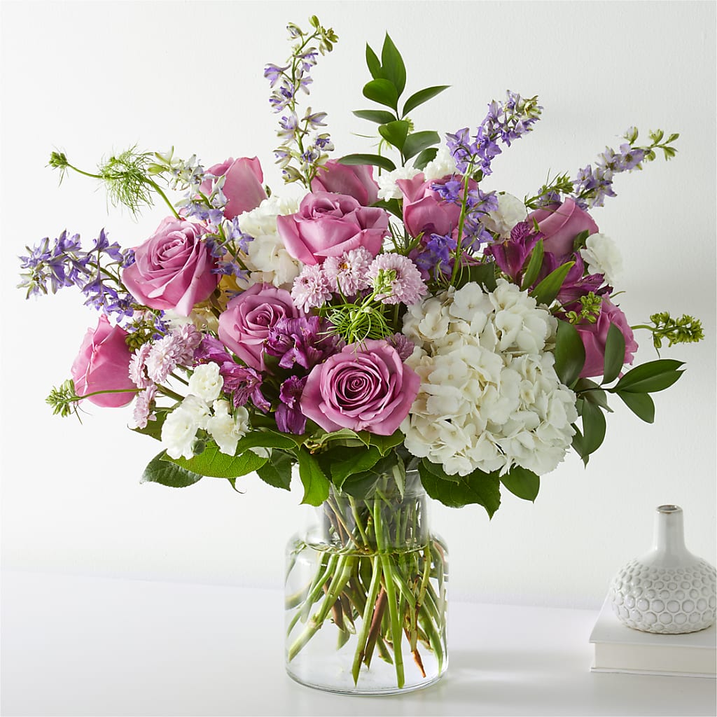 Violet Caress Bouquet – My Sisters Garden, Higginsville MO