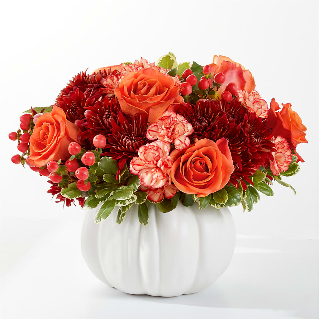 Autumn Air Pumpkin Bouquet – My Sisters Garden, Higginsville MO
