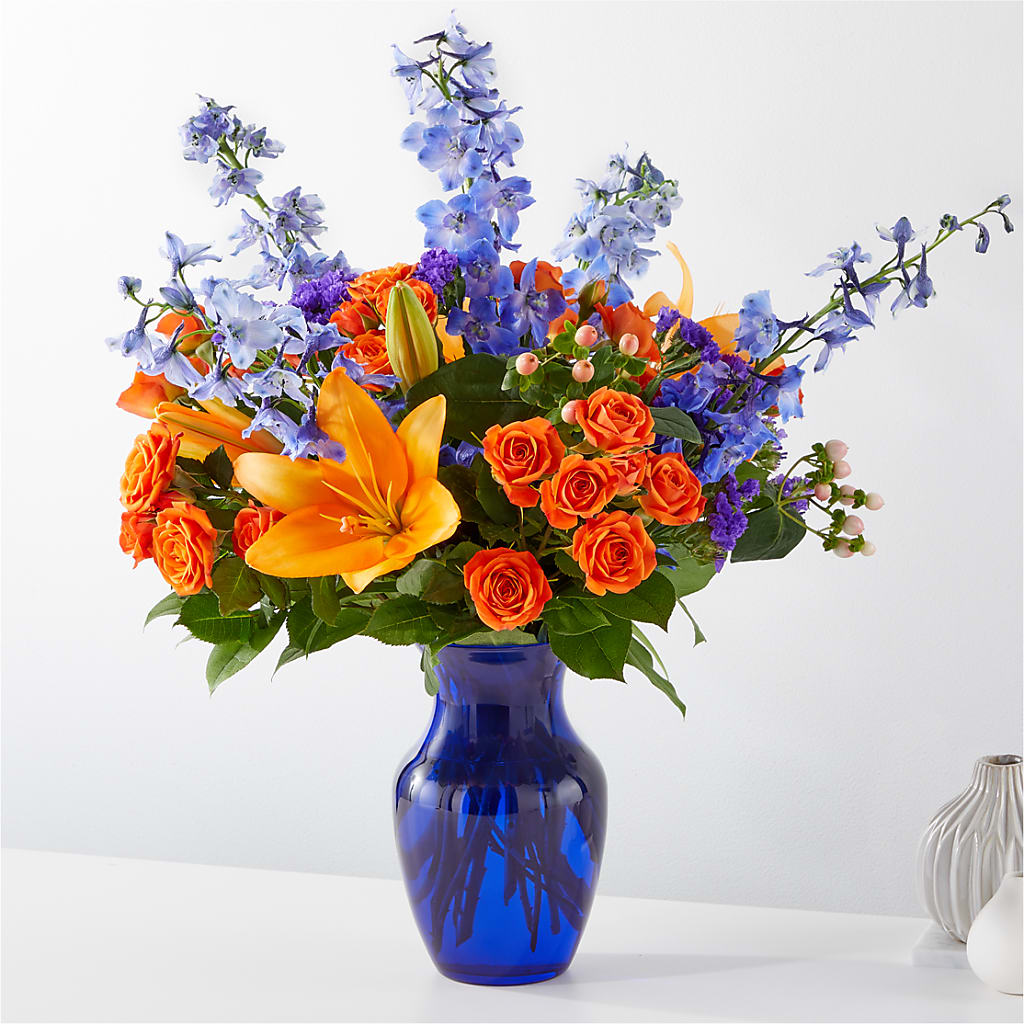 Radiant Citrus Bouquet – My Sisters Garden, Higginsville MO