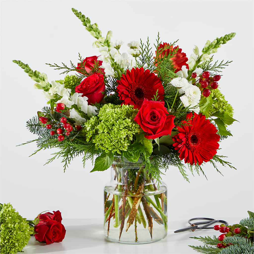 Merry Moment Bouquet – A Florist Original – My Sisters Garden, Higginsville MO