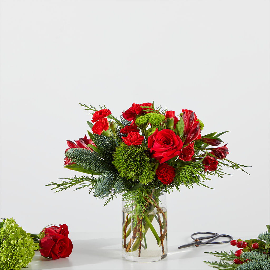 Merry Moment Bouquet – A Florist Original – My Sisters Garden, Higginsville MO