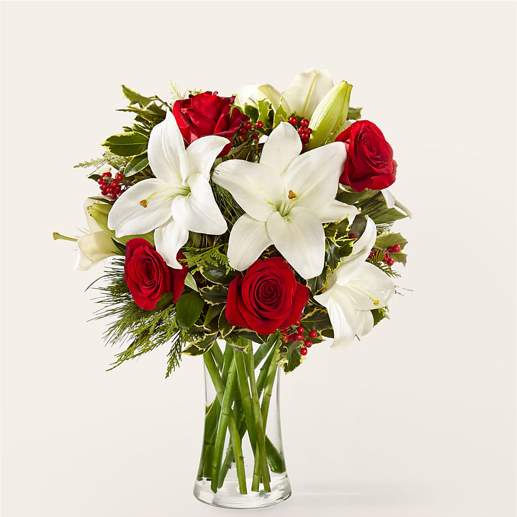 Sparkling Snowflakes Bouquet – My Sisters Garden, Higginsville MO