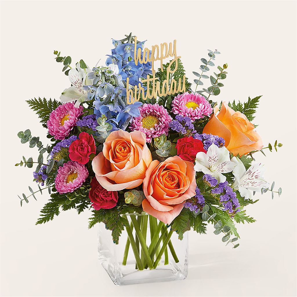 Birthday Bash Bouquet – My Sisters Garden, Higginsville MO