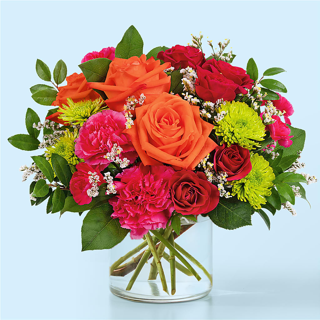 Colorful Carnival Bouquet – My Sisters Garden, Higginsville MO