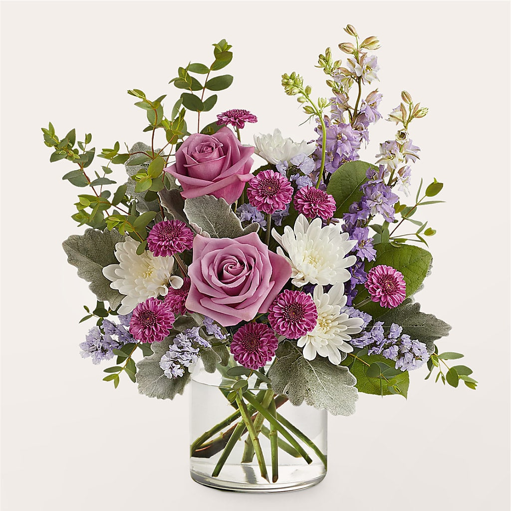 Violet Frost Bouquet – My Sisters Garden, Higginsville MO