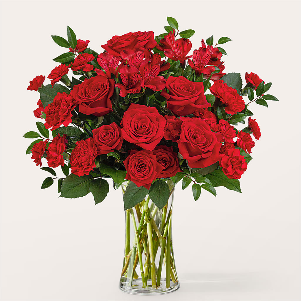 Brilliant Ruby Bouquet – My Sisters Garden, Higginsville MO