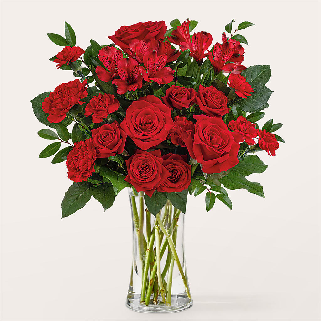 Brilliant Ruby Bouquet – My Sisters Garden, Higginsville MO