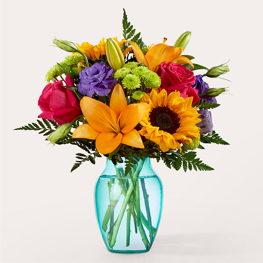 Double Rainbow Bouquet – My Sisters Garden, Higginsville MO