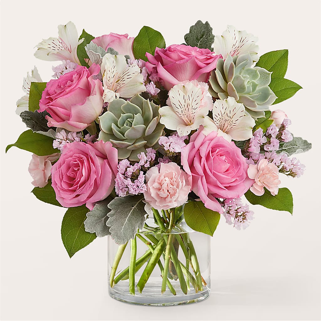 Dusty Rose Bouquet – My Sisters Garden, Higginsville MO