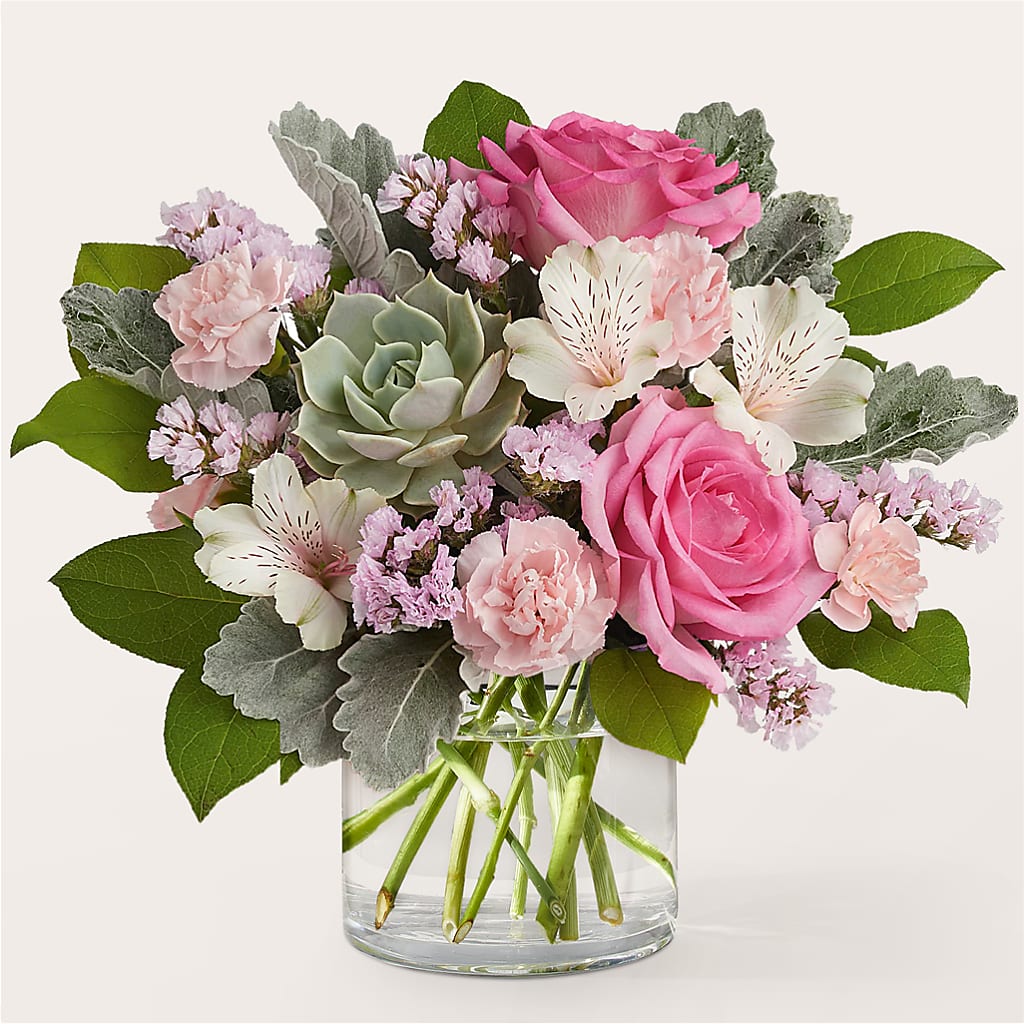 Dusty Rose Bouquet – My Sisters Garden, Higginsville MO