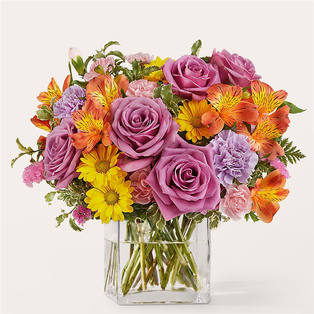 Shades of Happiness Bouquet – My Sisters Garden, Higginsville MO