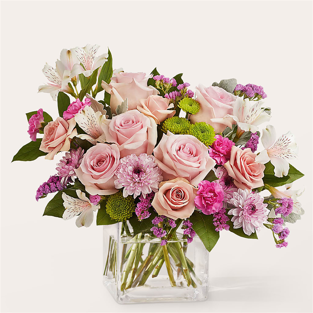 Pink Suede Bouquet – My Sisters Garden, Higginsville MO