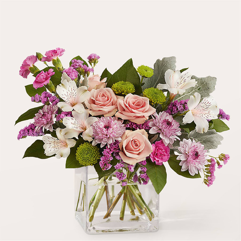 Pink Suede Bouquet – My Sisters Garden, Higginsville MO