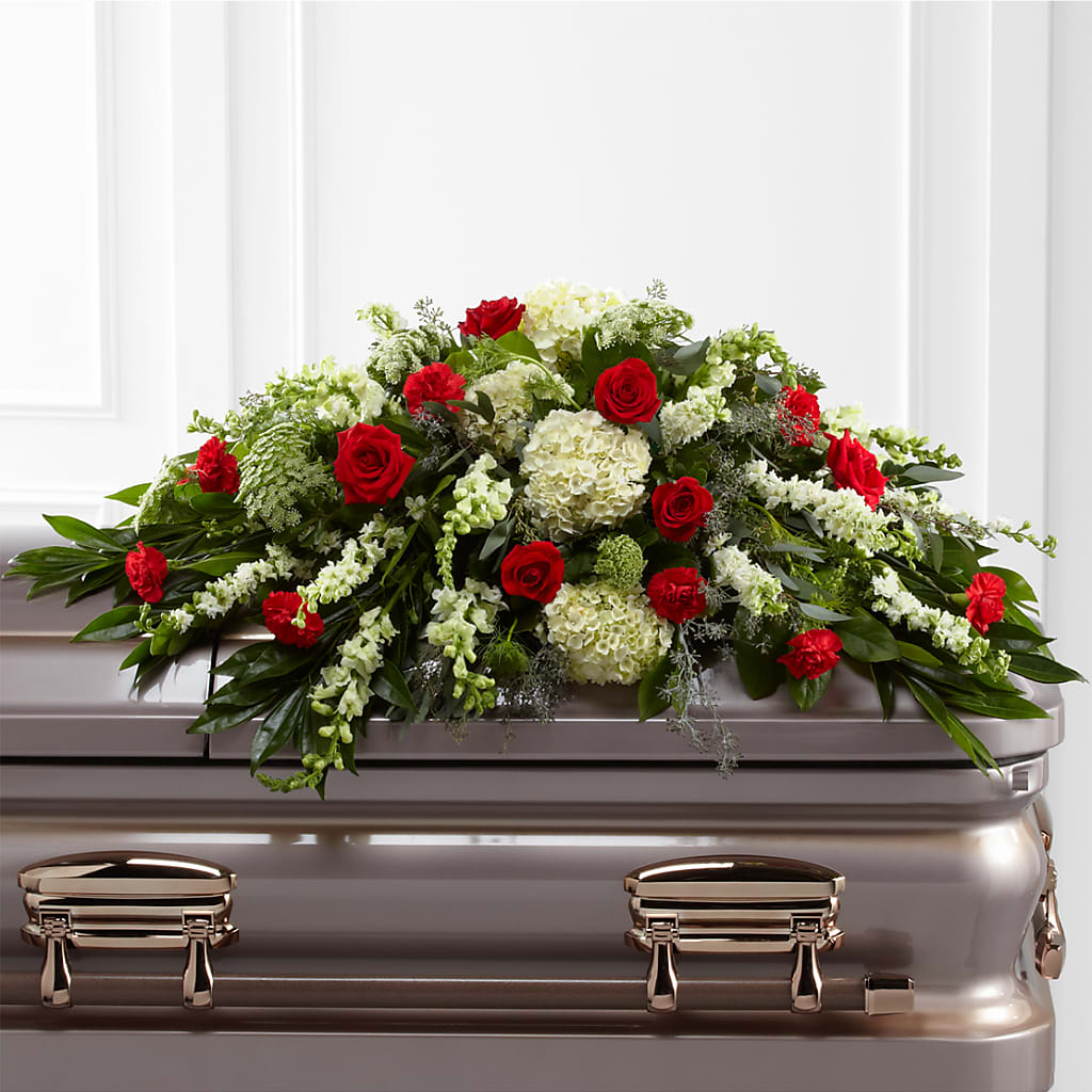 Sincerity Casket Spray – My Sisters Garden, Higginsville MO