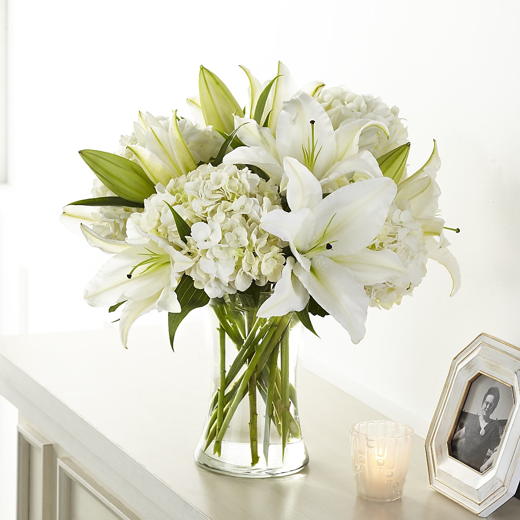 Compassionate Lily Bouquet – My Sisters Garden, Higginsville MO