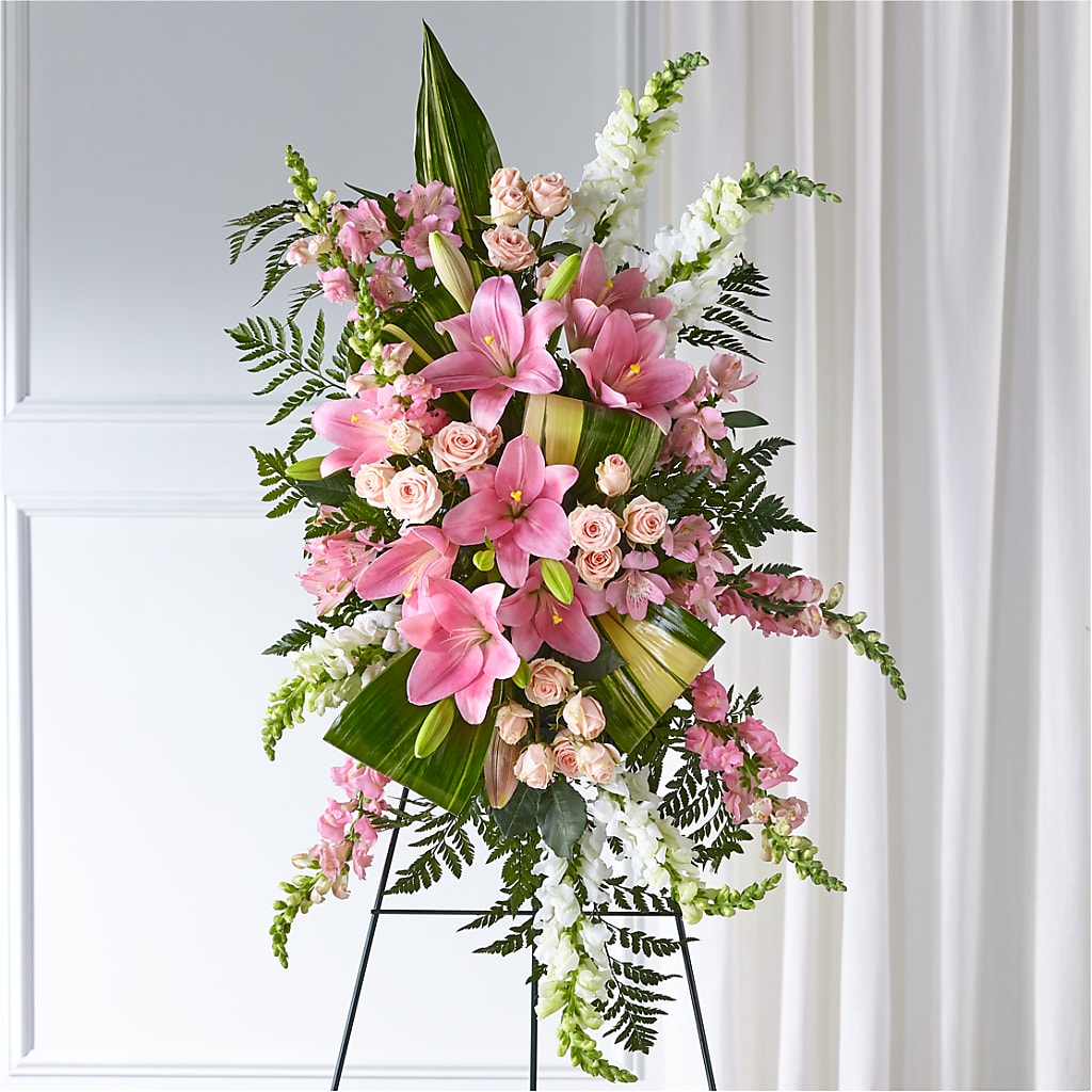 Elegant Embrace Standing Spray – My Sisters Garden, Higginsville MO