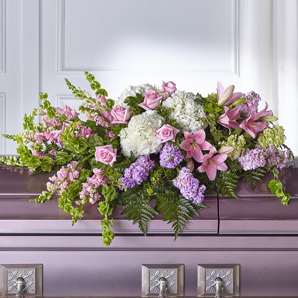 Life's Gratitude Casket Spray – My Sisters Garden, Higginsville MO