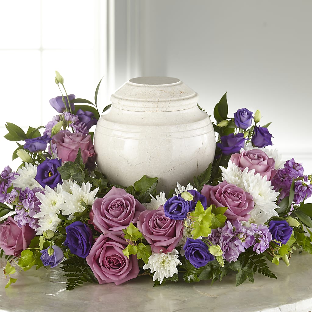 Blooming Sympathy Cremation Adornment – My Sisters Garden, Higginsville MO