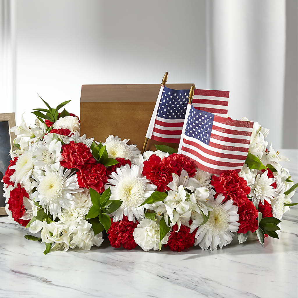 Spirit of Patriotism Cremation Adornment – My Sisters Garden, Higginsville MO