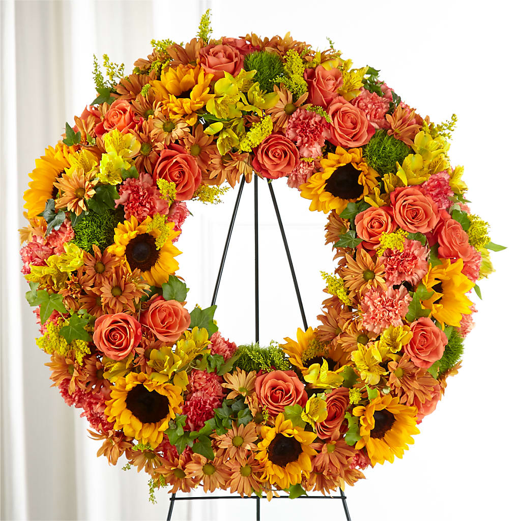Autumnal Memories Wreath (Standard) – My Sisters Garden, Higginsville MO