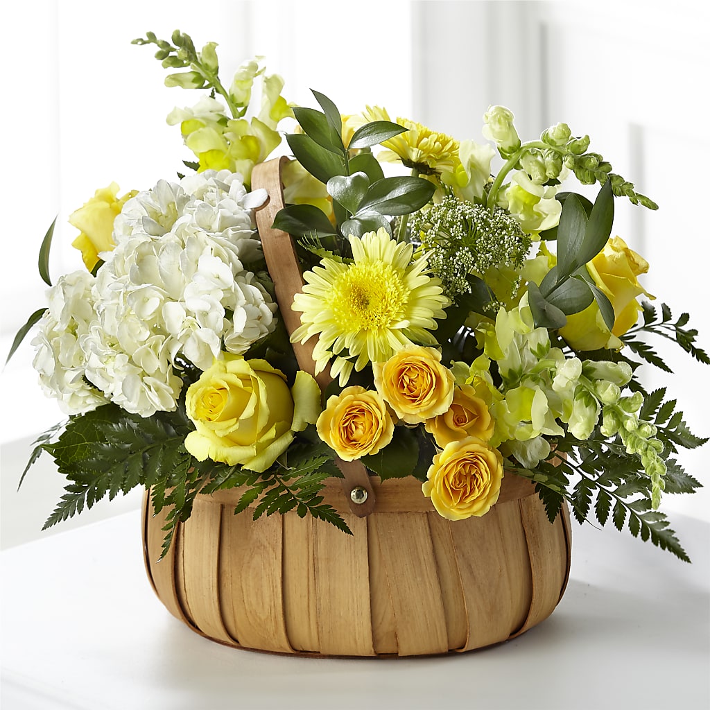Rustic Remembrance Basket – My Sisters Garden, Higginsville MO