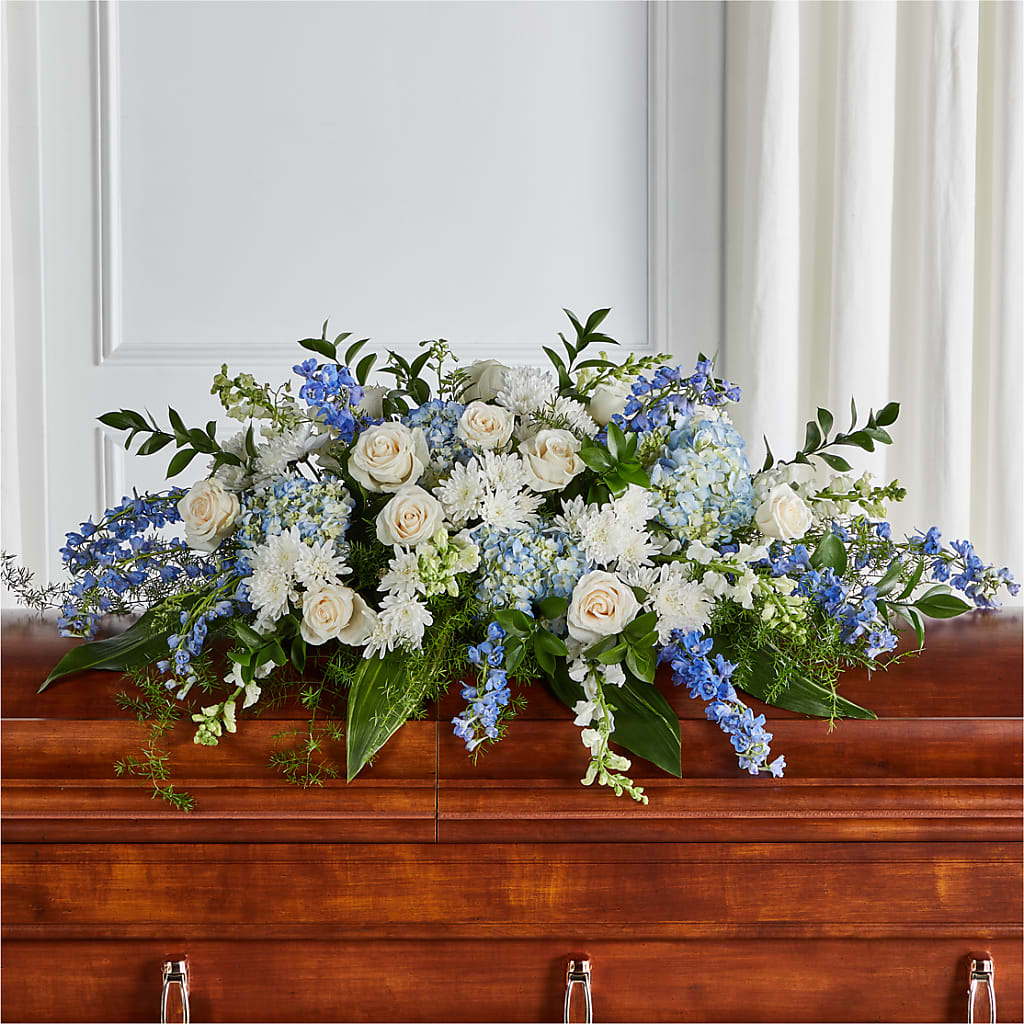 Timeless Essence Casket Spray – My Sisters Garden, Higginsville MO