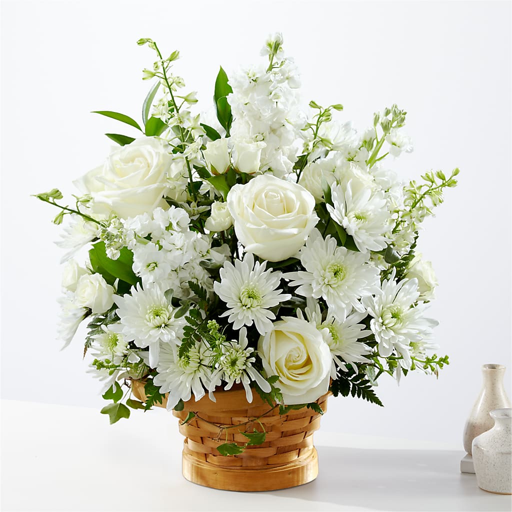 Heartfelt Condolences Arrangement – My Sisters Garden, Higginsville MO
