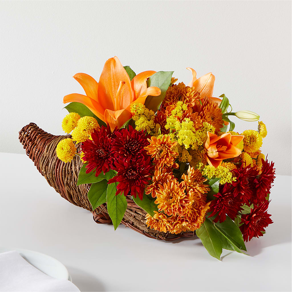 Bouquet of Blessings Cornucopia – My Sisters Garden, Higginsville MO