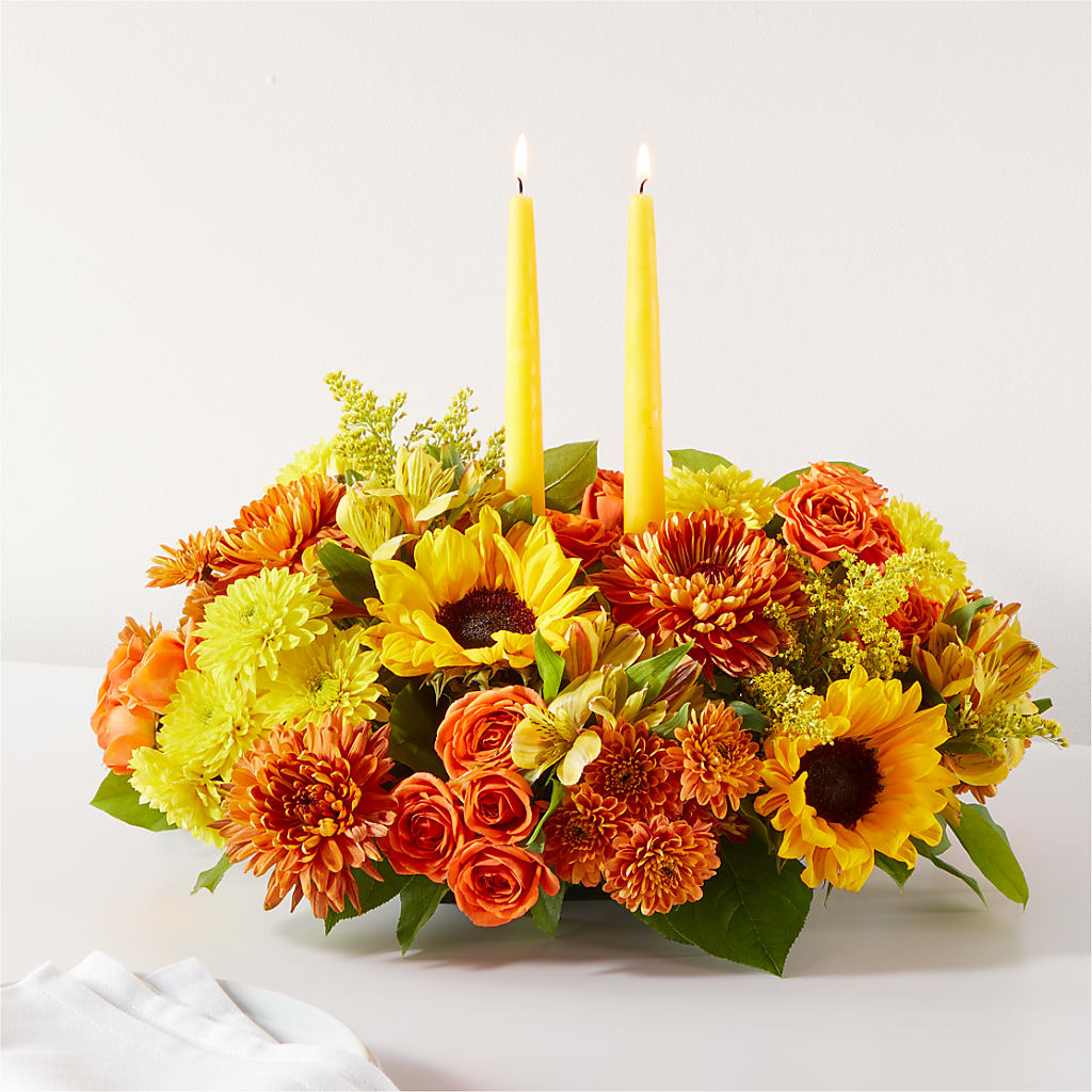 Autumn Harmony Centerpiece – My Sisters Garden, Higginsville MO