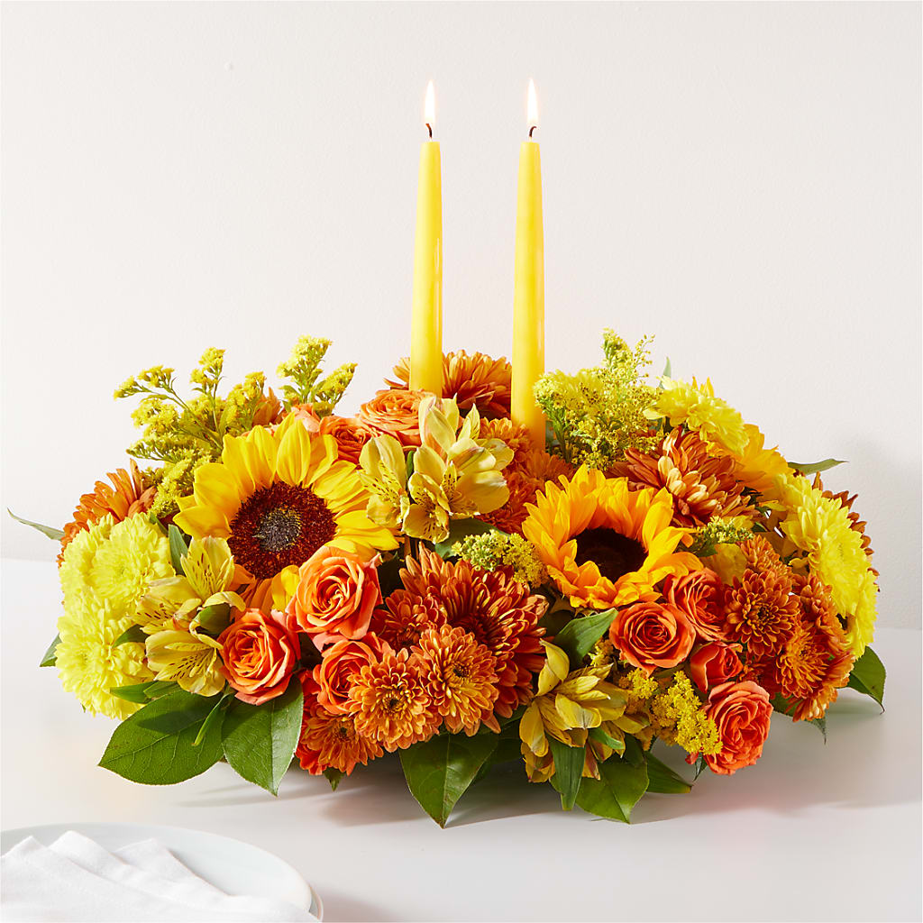 Autumn Harmony Centerpiece – My Sisters Garden, Higginsville MO