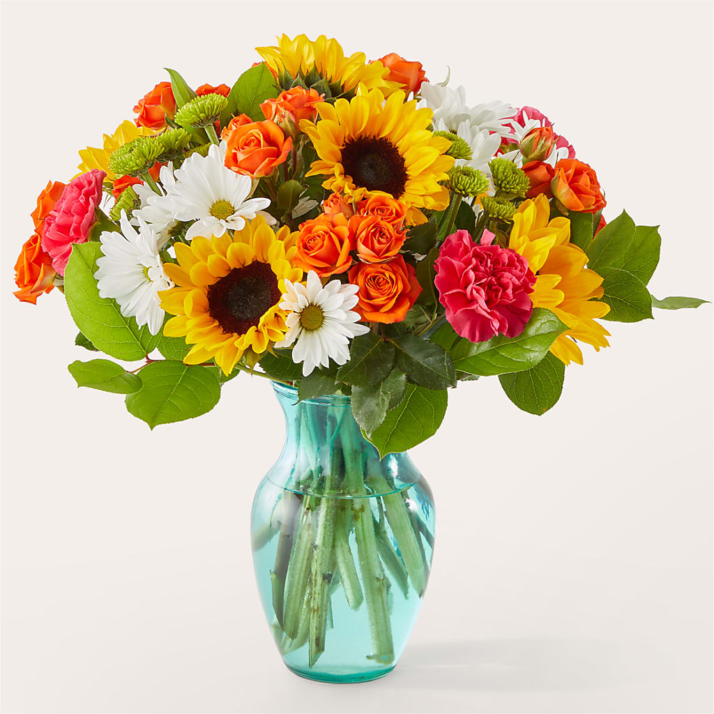 Sun-drenched Blooms Bouquet – My Sisters Garden, Higginsville MO