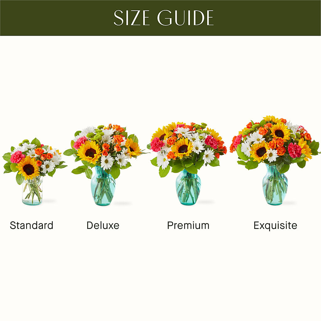 Sun-drenched Blooms Bouquet – My Sisters Garden, Higginsville MO