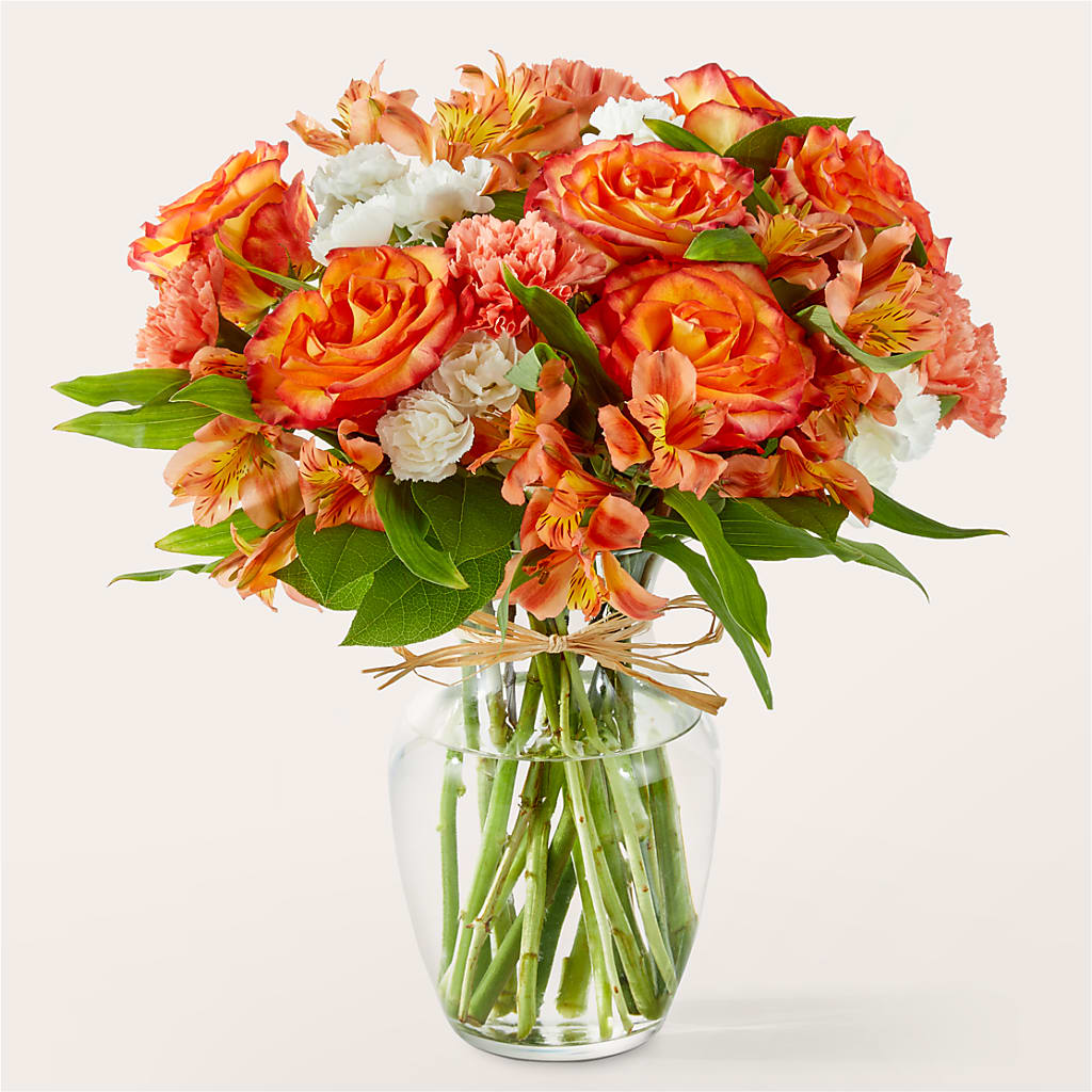 Apricot Glow Bouquet – My Sisters Garden, Higginsville MO