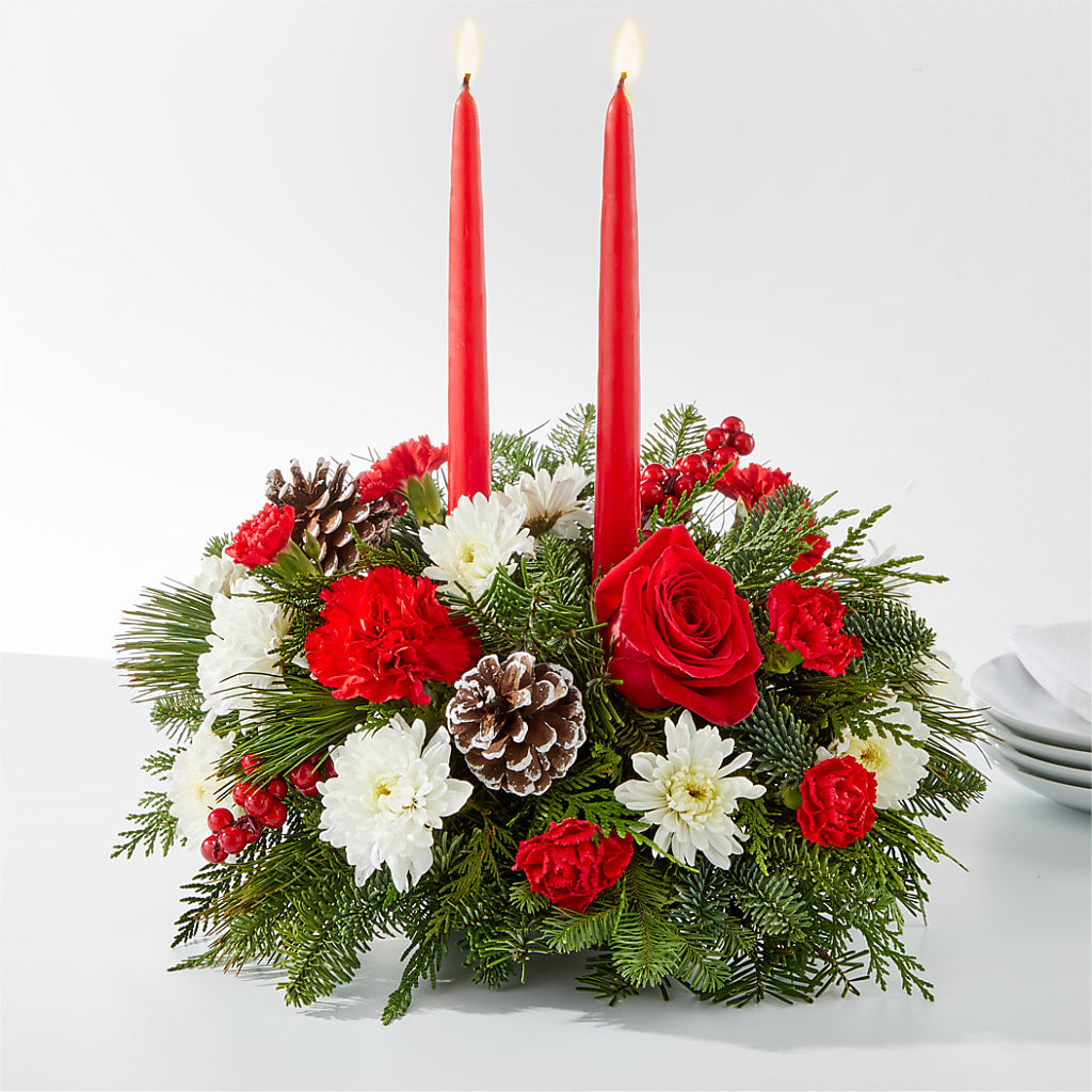Holiday Soiree Centerpiece – My Sisters Garden, Higginsville MO