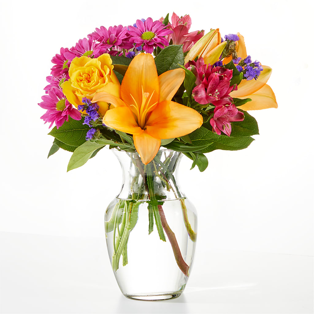 Colorful Visions Bouquet – My Sisters Garden, Higginsville MO
