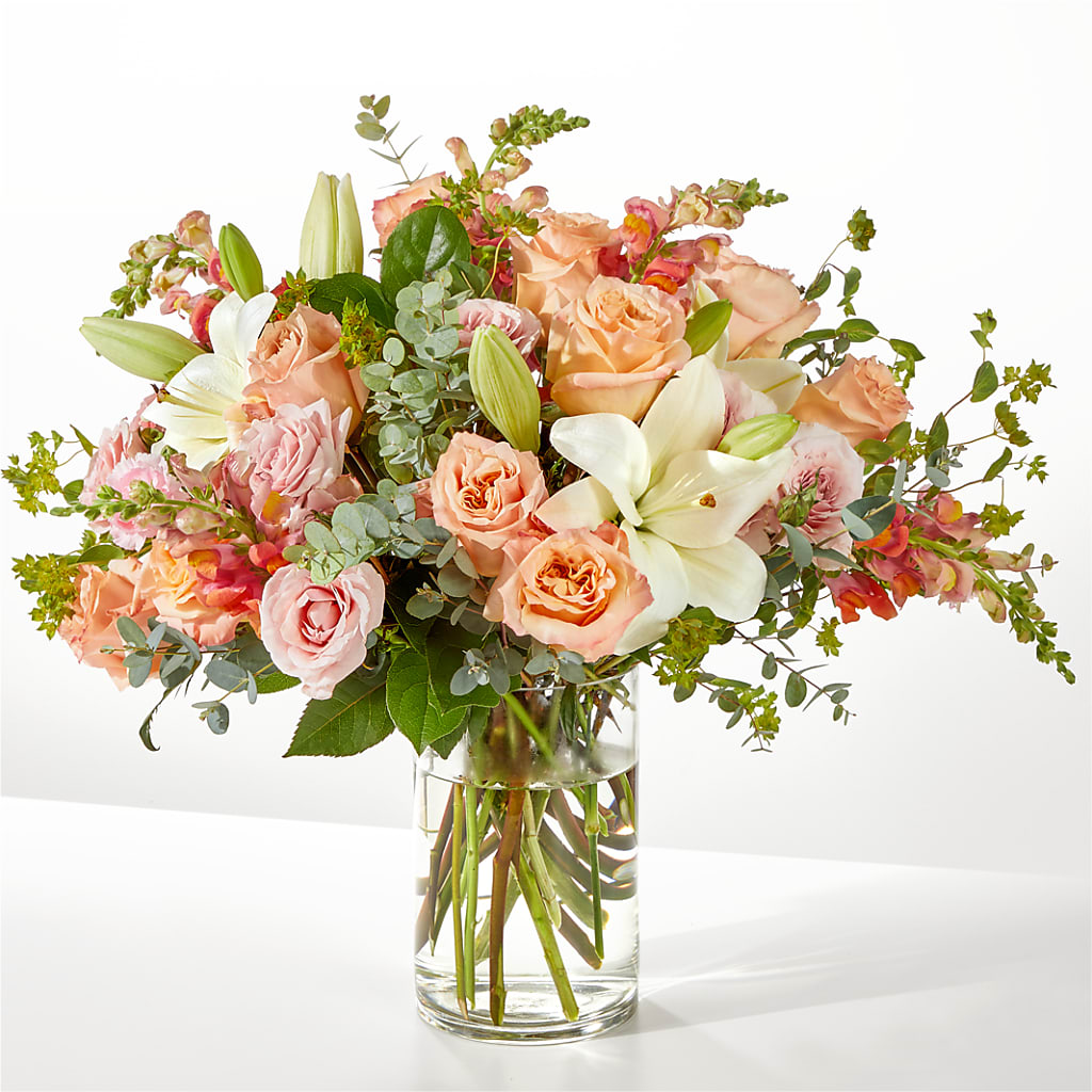 Grapefruit Splash Bouquet – My Sisters Garden, Higginsville MO