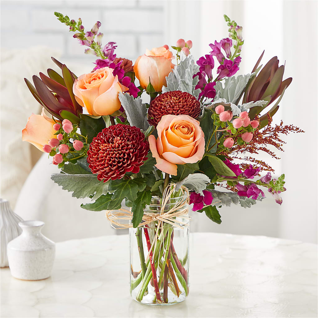 Moody Hues Bouquet – My Sisters Garden, Higginsville MO
