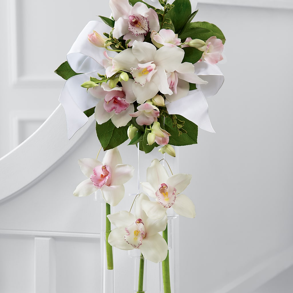 Perfect Entrance Pew Arrangement – My Sisters Garden, Higginsville MO