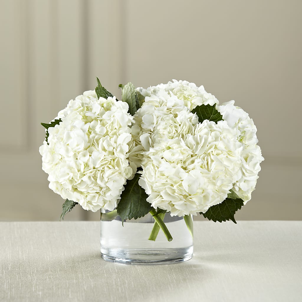 White Hydrangea Bouquet – My Sisters Garden, Higginsville MO