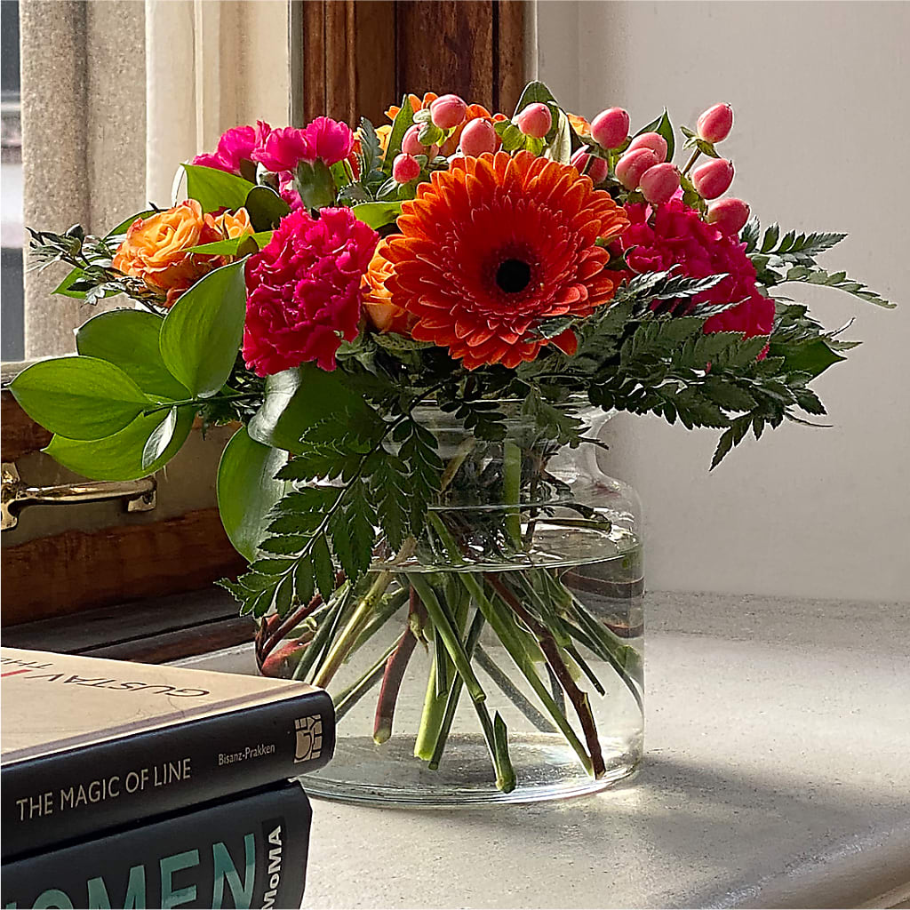 Fiesta Bouquet –  My Sisters Garden, Higginsville MO
