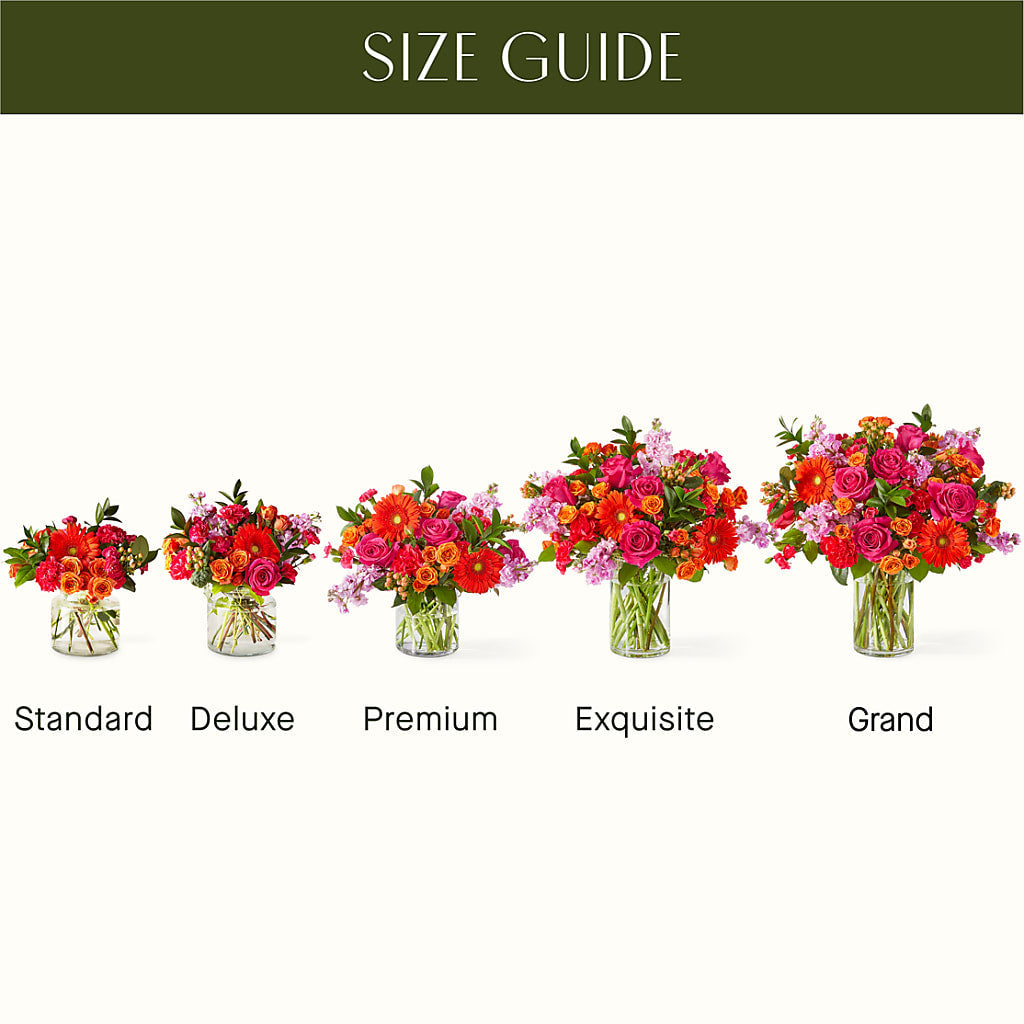 Fiesta Bouquet –  My Sisters Garden, Higginsville MO