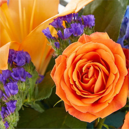 Radiant Citrus Box Bouquet –  My Sisters Garden, Higginsville MO