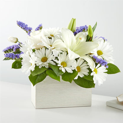Beyond Blue Box Bouquet –  My Sisters Garden, Higginsville MO