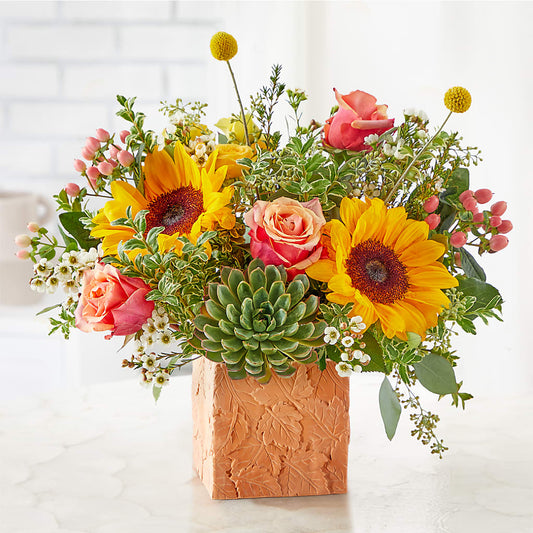 Sunflower Season Bouquet –  My Sisters Garden, Higginsville MO