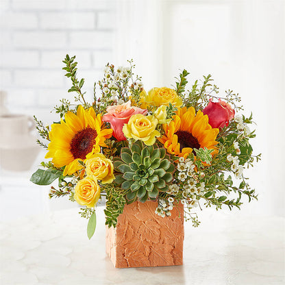 Sunflower Season Bouquet –  My Sisters Garden, Higginsville MO